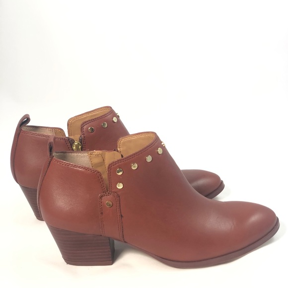 Franco Sarto Geneva Leather Ankle Boots 6M EUC - Picture 2 of 12